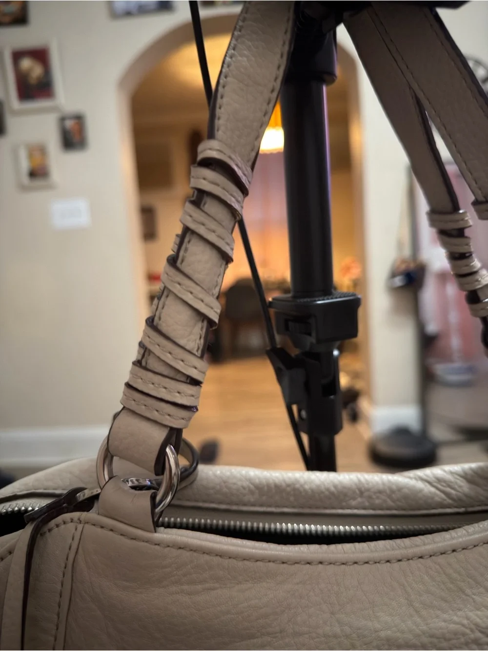Brown Leather Women’s Handbag -